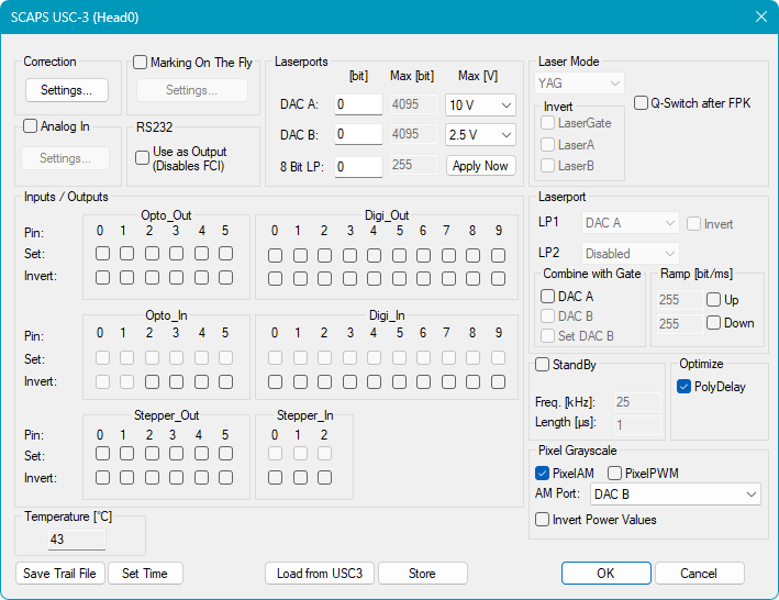 OpticSettingsAdvancedUSC-3